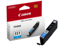 Tusz Canon CLI-551C cyan 332str.